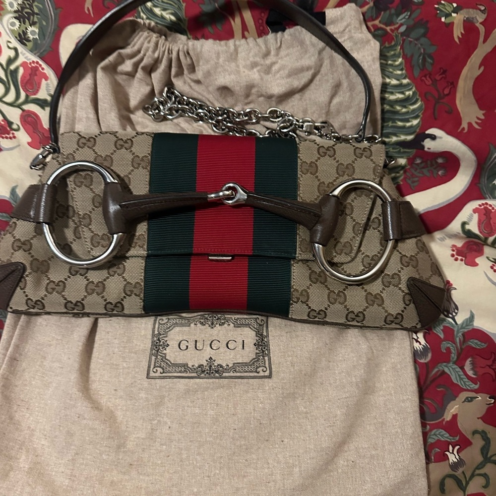 Gucci medium horse bit bag